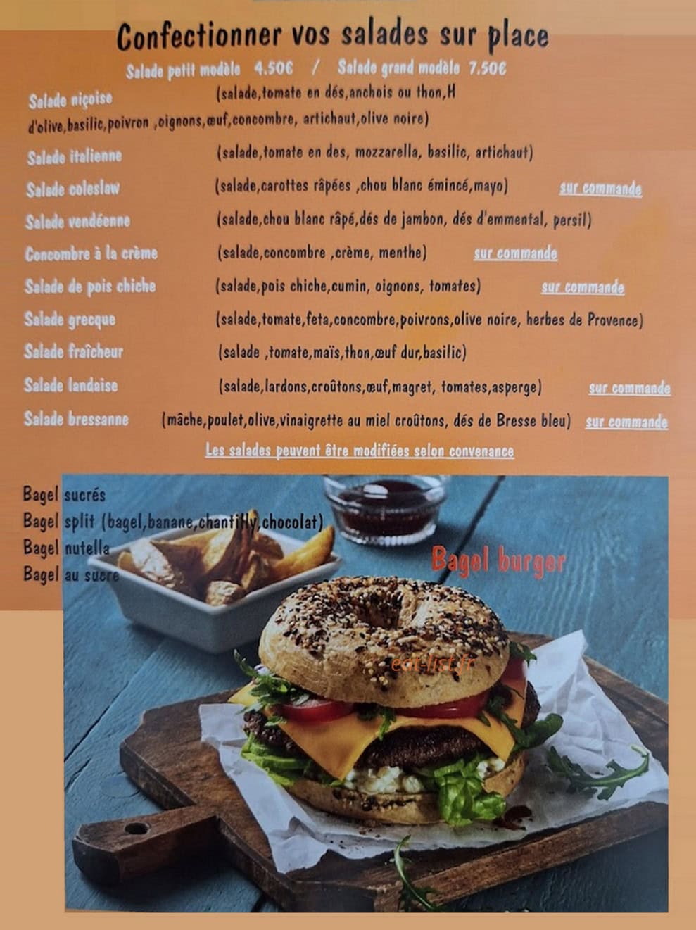 Ô Kandy's — carte page 2