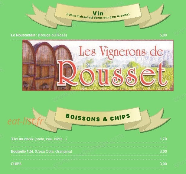 Pizza chez Christophe — carte page 5