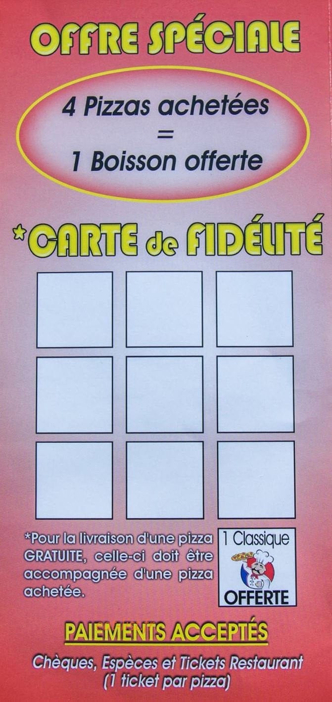 Station pizza — carte page 6