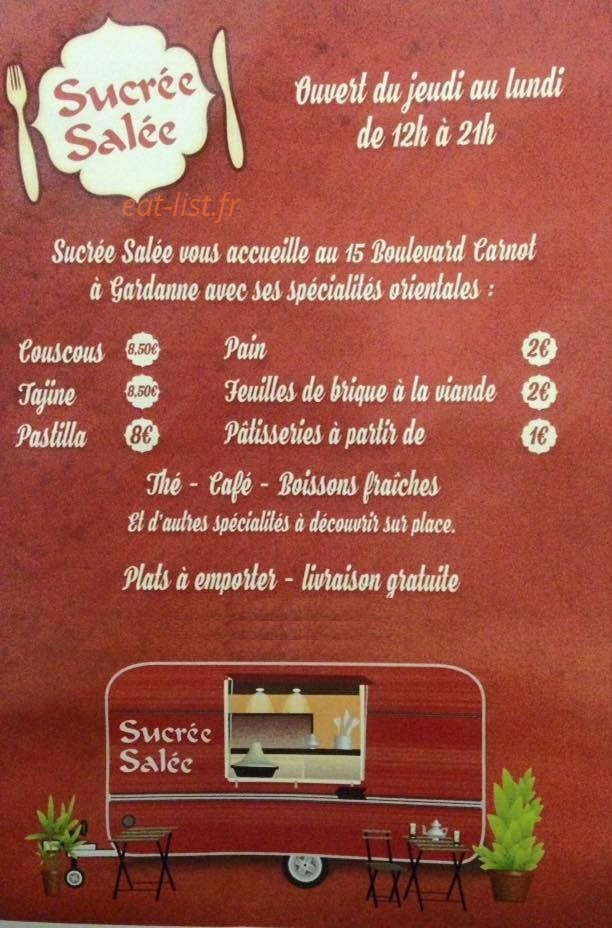 Sucrée salee — carte page 1