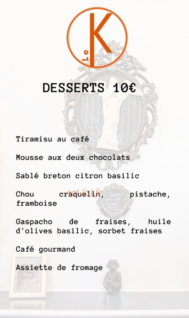 Le Kafoutche — carte page 4