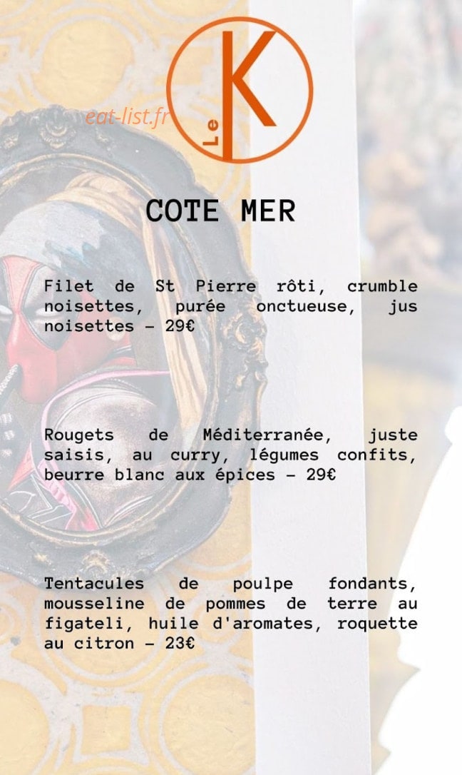 Le Kafoutche — carte page 2