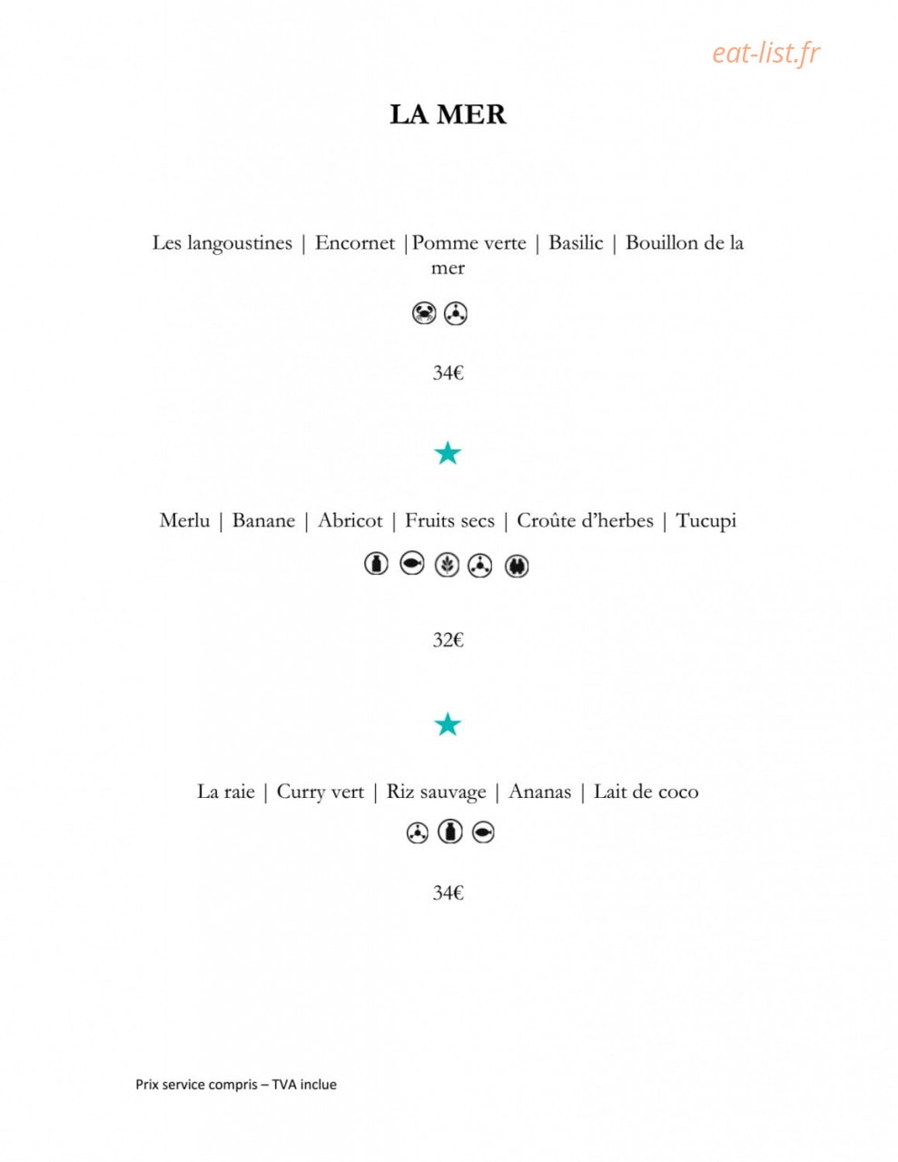 Hôtel Sainte Victoire — carte page 6