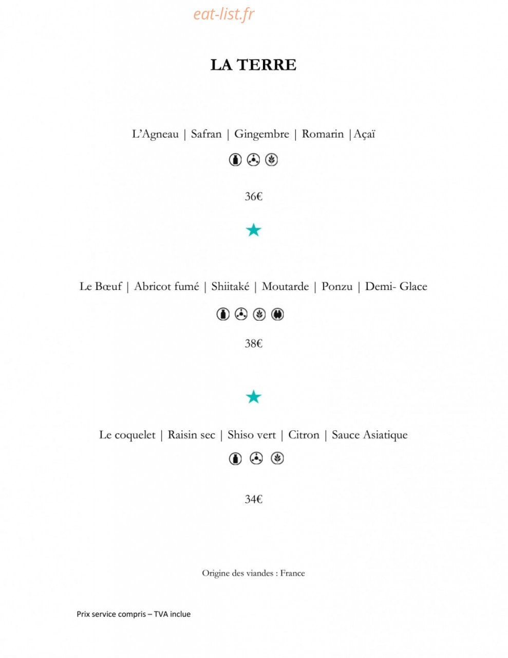 Hôtel Sainte Victoire — carte page 7