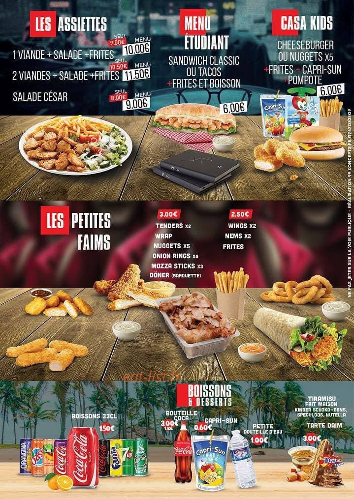 La Casa Del Kebab — carte page 4