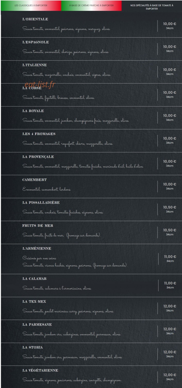 La Storia — carte page 6