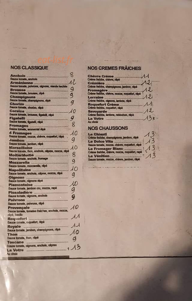 Le Chianti — carte page 1