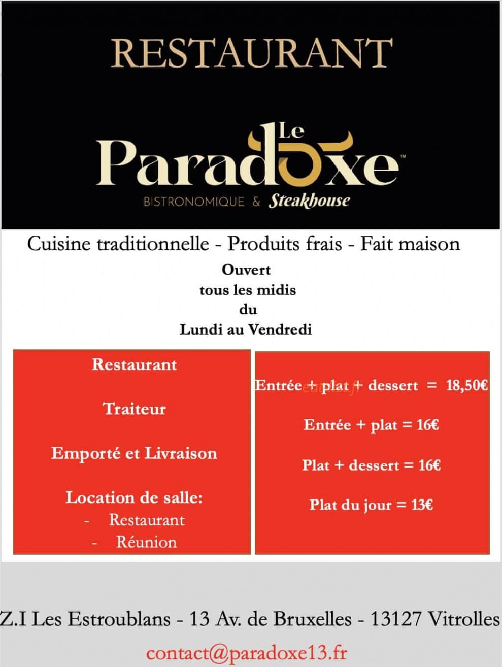 Le Paradoxe — carte page 1