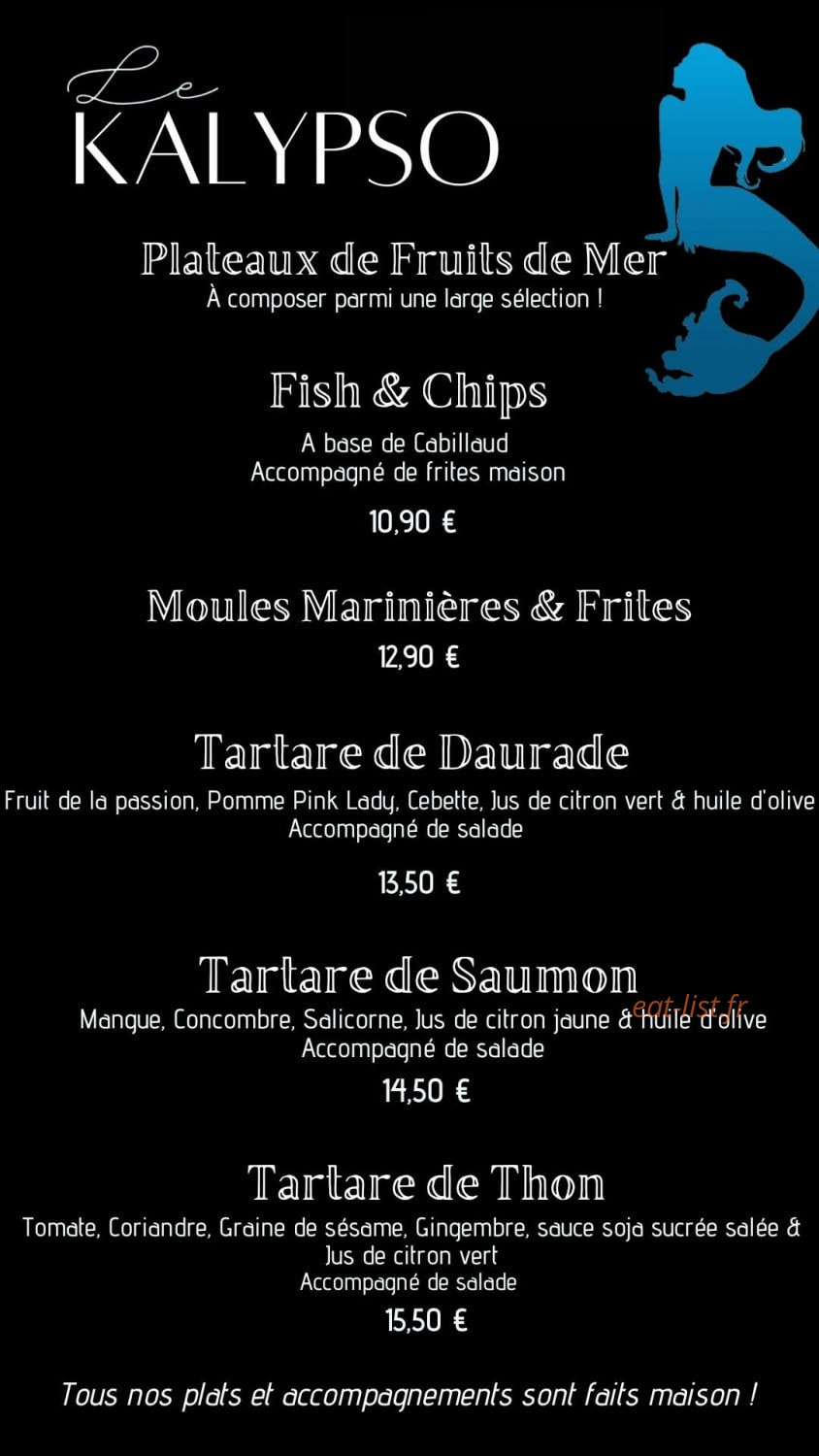 Les P'tites Halles — carte page 2