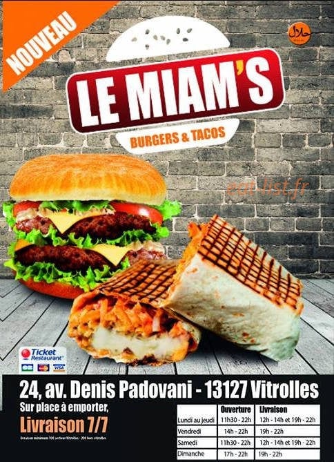 Miams — carte page 1