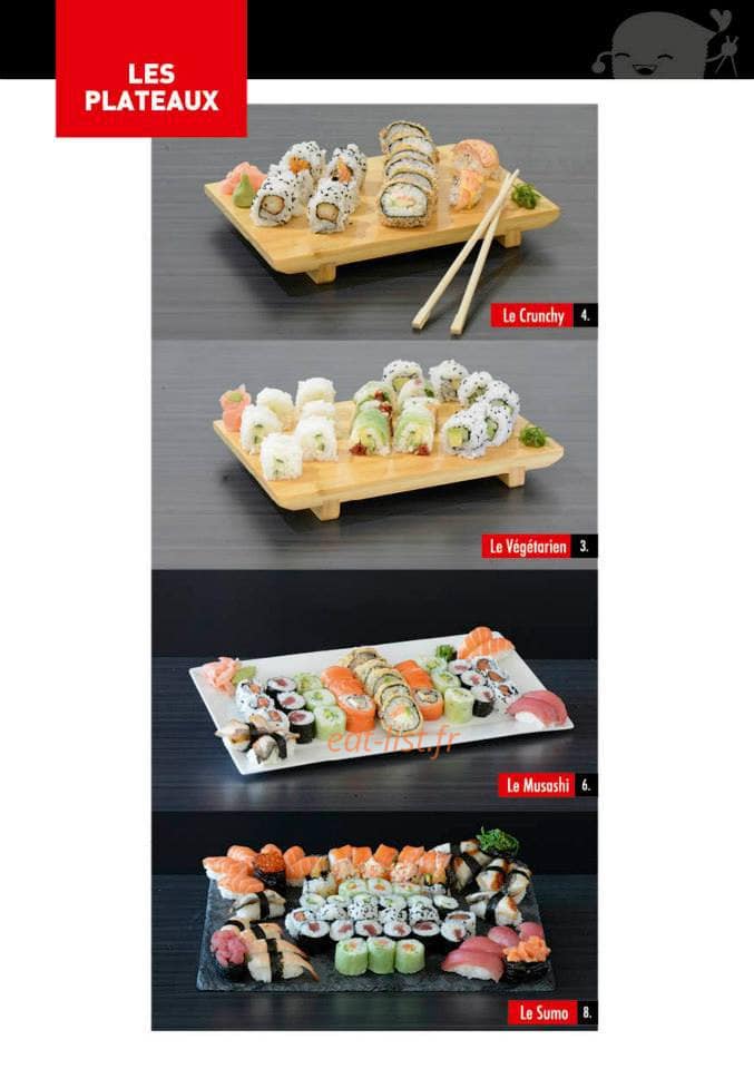 Modern Sushi — carte page 7