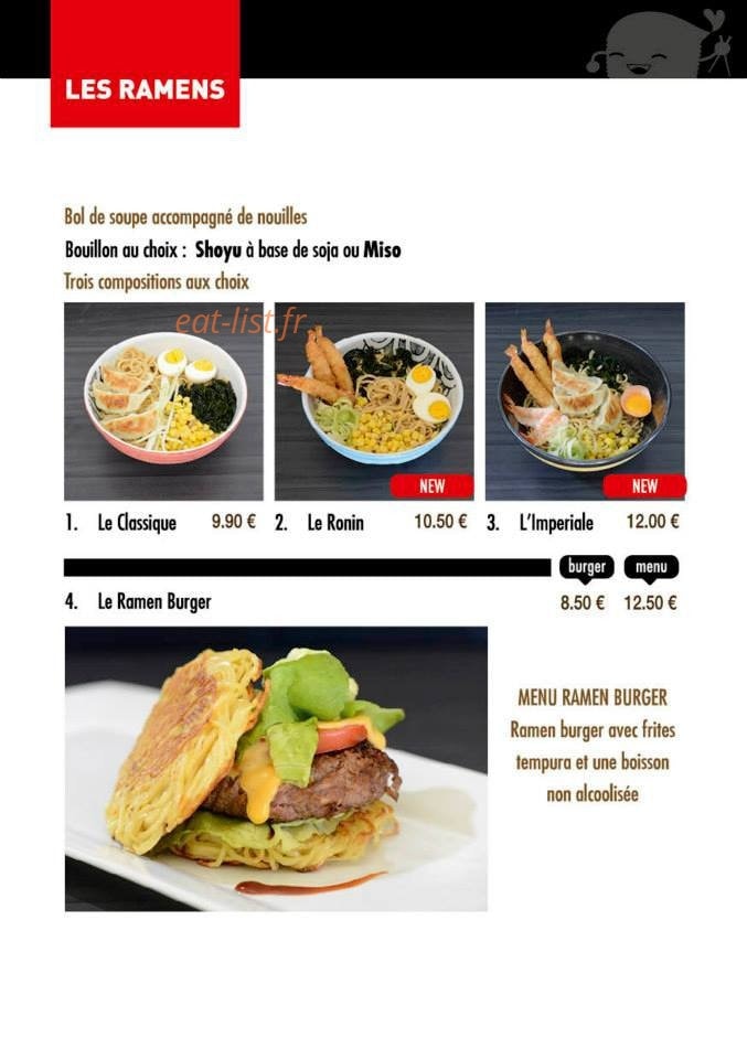 Modern Sushi — carte page 9