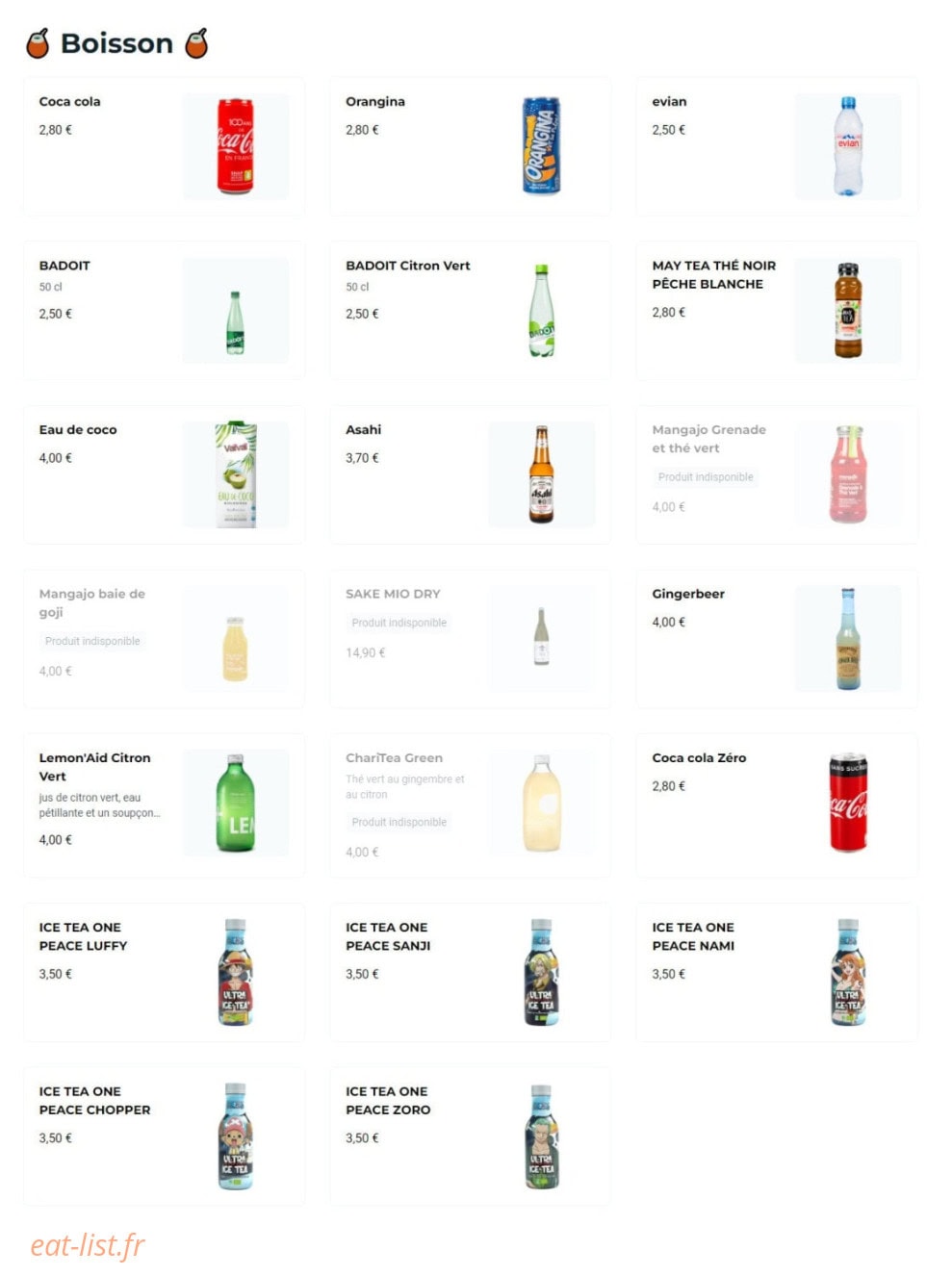 NKI sushi — carte page 7
