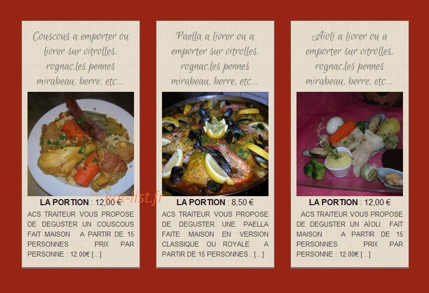 Ô Grill'On — carte page 3