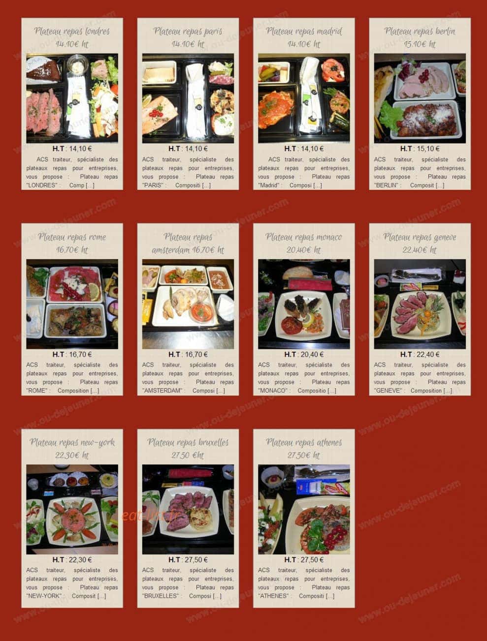 Ô Grill'On — carte page 4