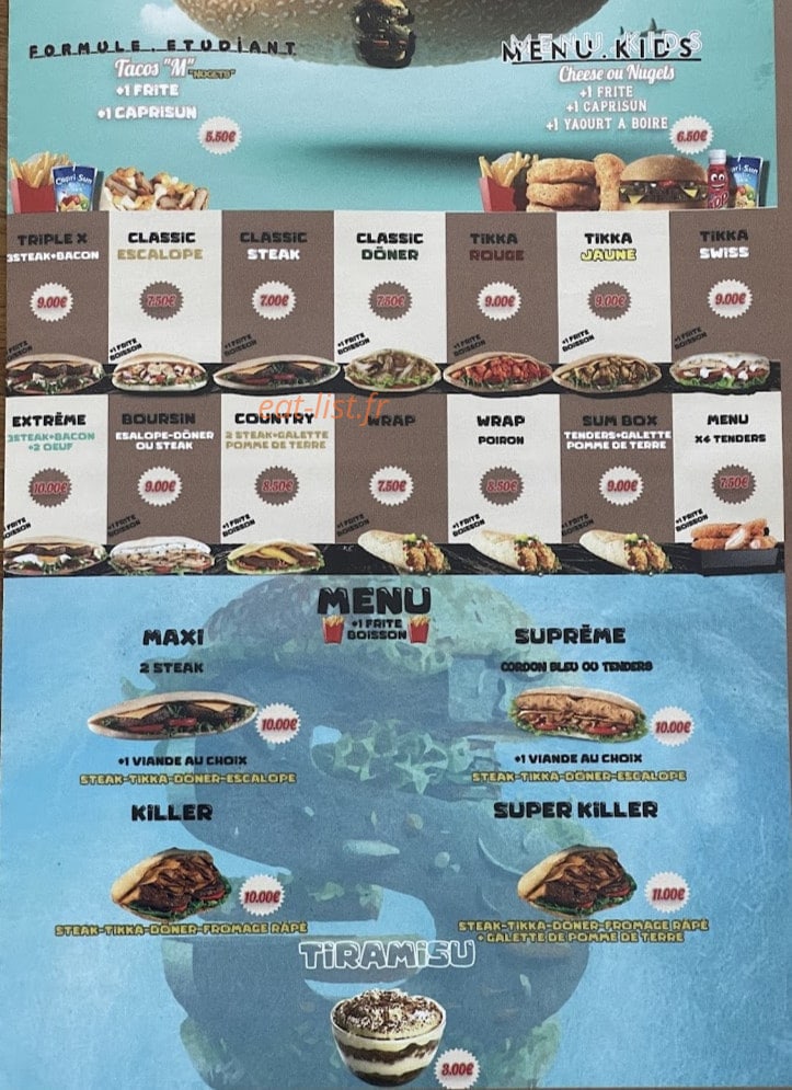 Summum — carte page 2