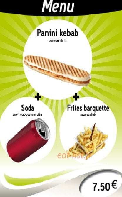 Aux Delices — carte page 4