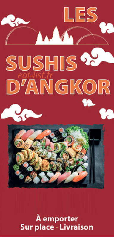 Les sushis d’angkor — carte page 1