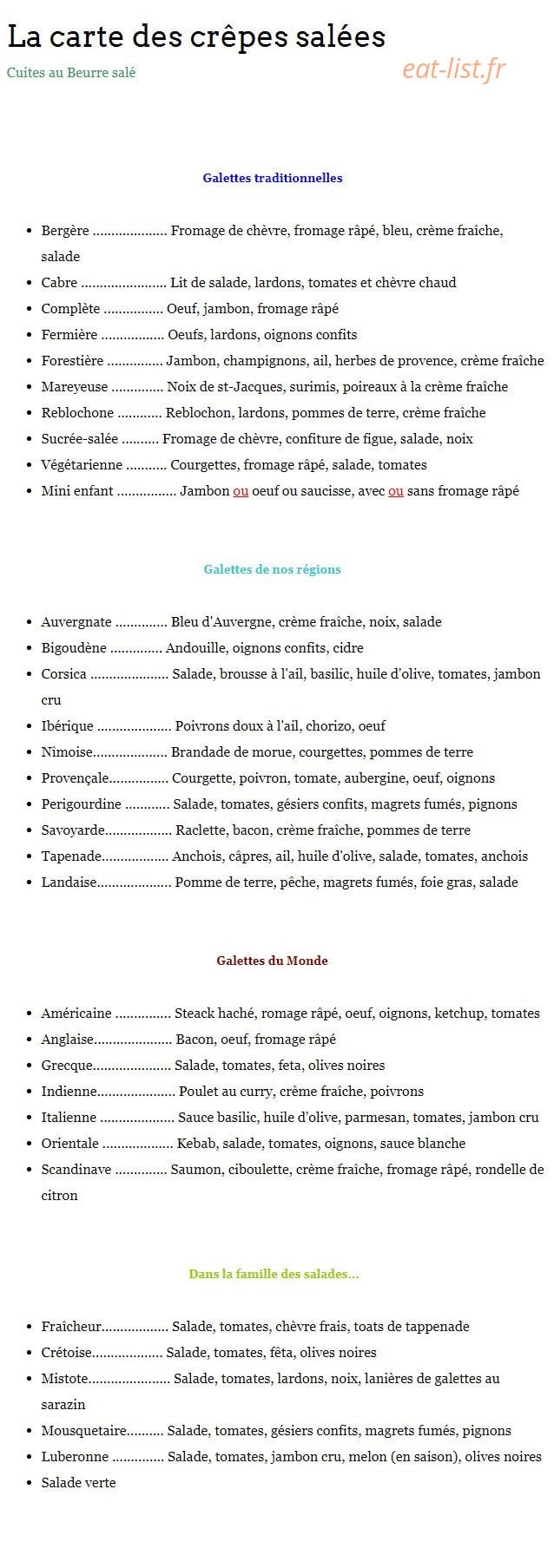 Le Misto — carte page 1