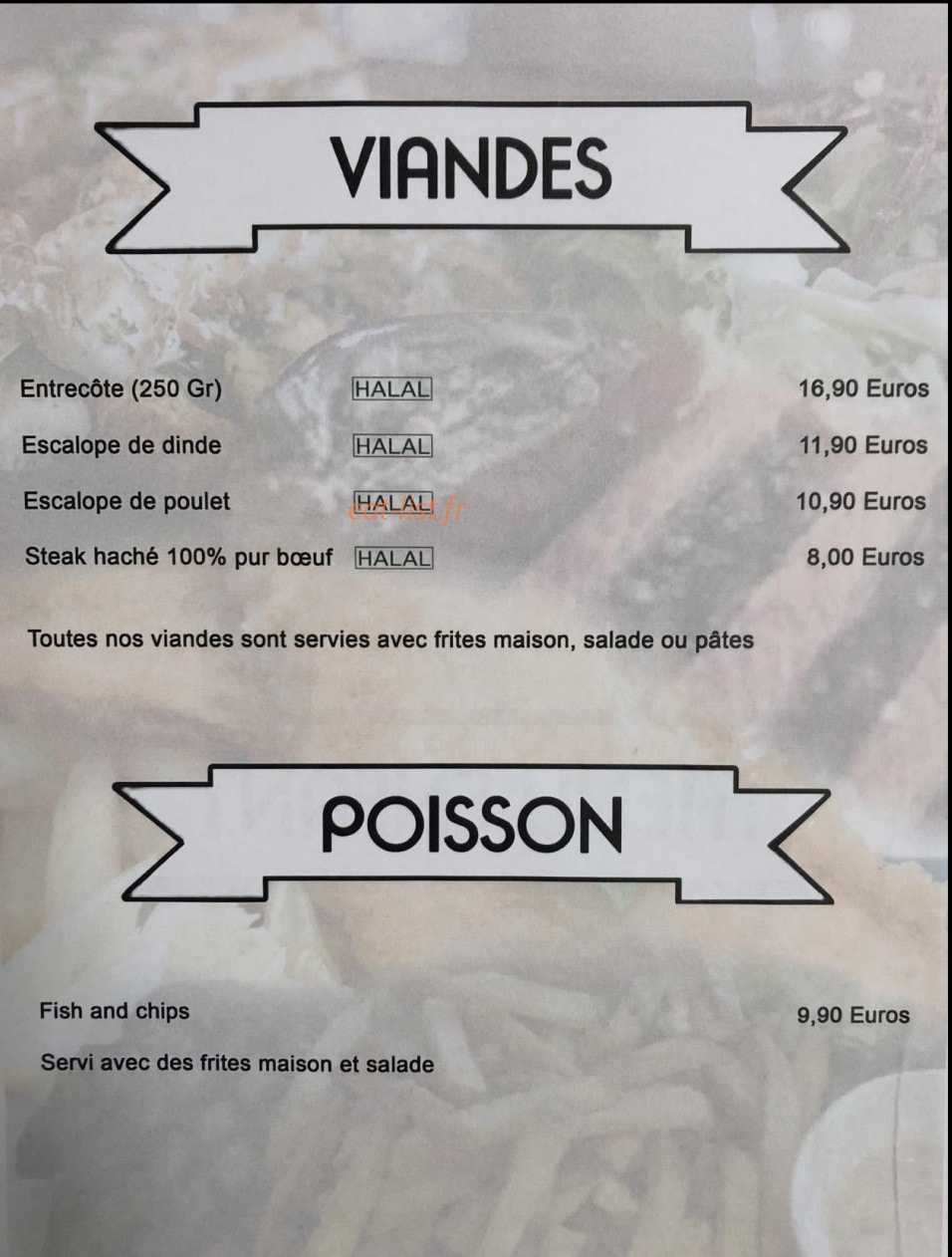 Pizzeria La Douda — carte page 6
