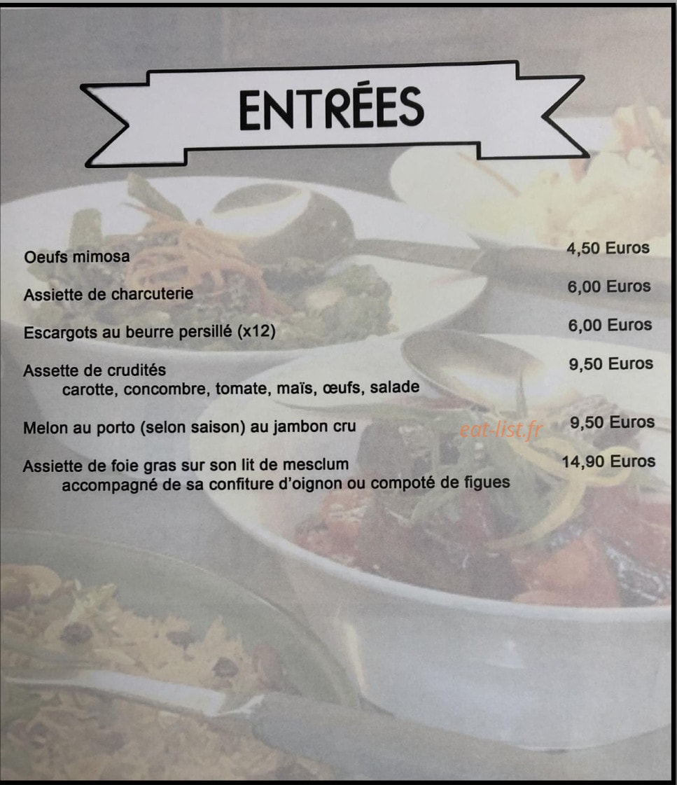 Pizzeria La Douda — carte page 3