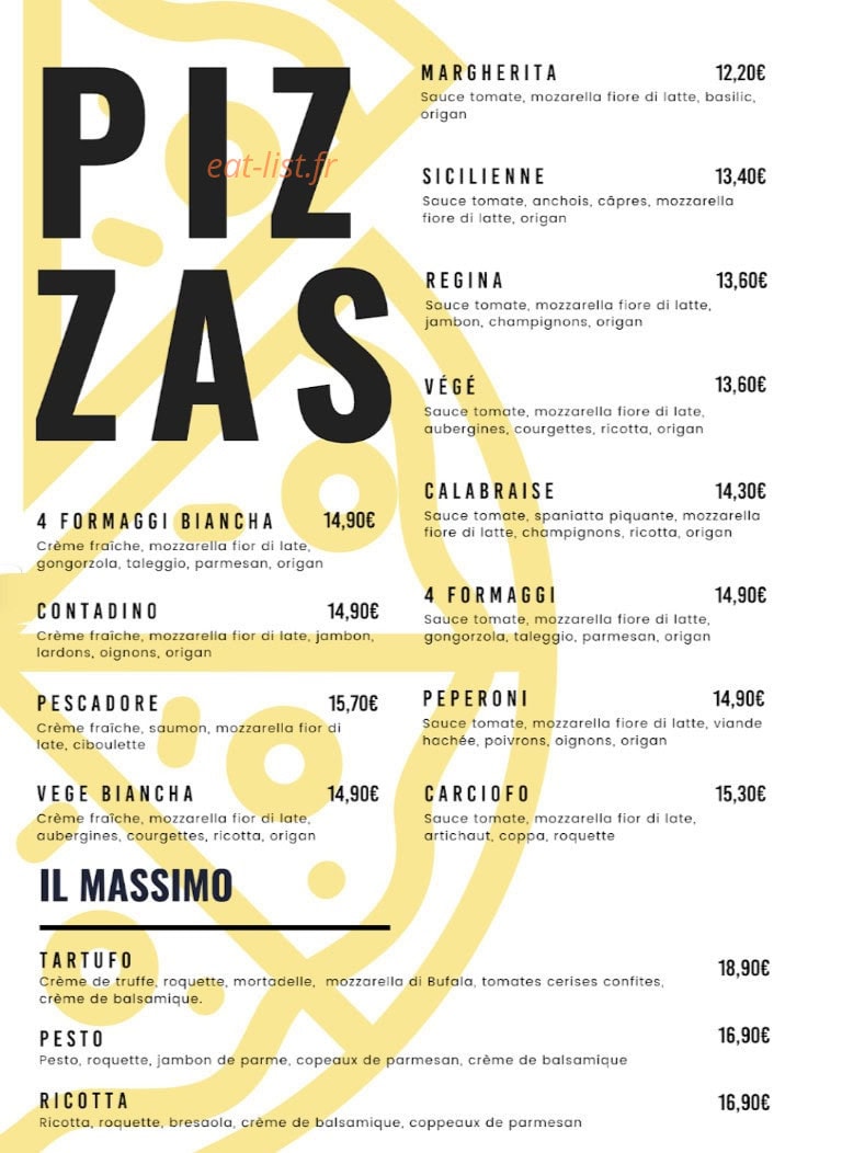 Sing & Beer — carte page 1