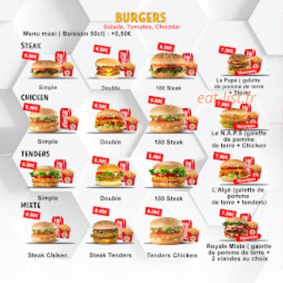 Snack le théâtre — carte page 3