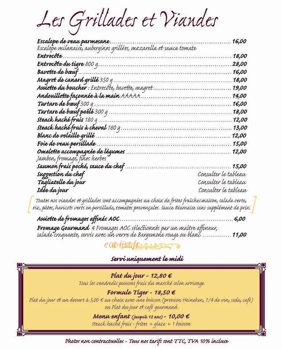 Tiger's House — carte page 3