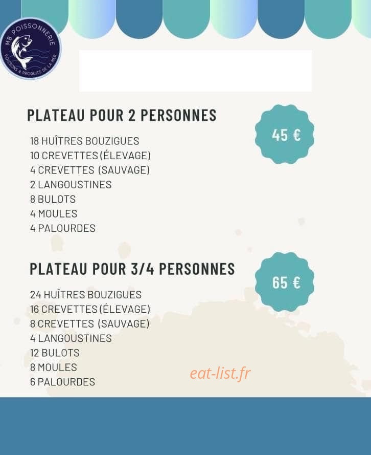 Bar Mathieu — carte page 1