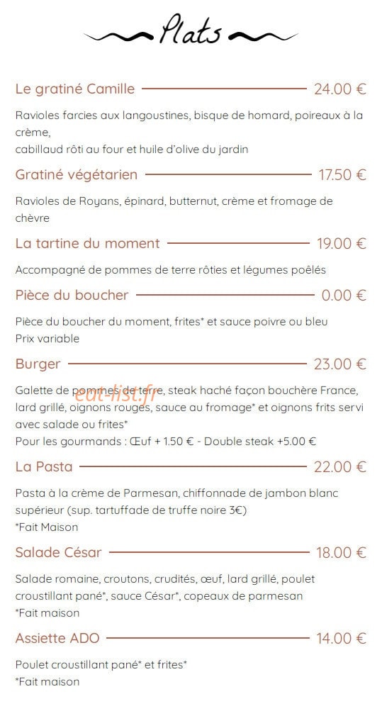 Camille en Provence — carte page 2