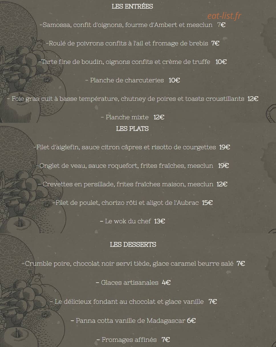la grappe — carte page 2