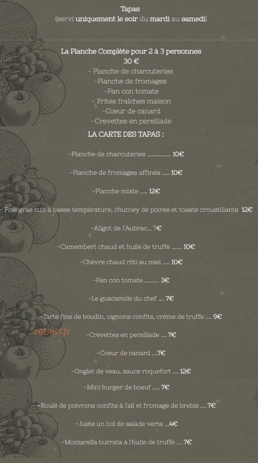 la grappe — carte page 3