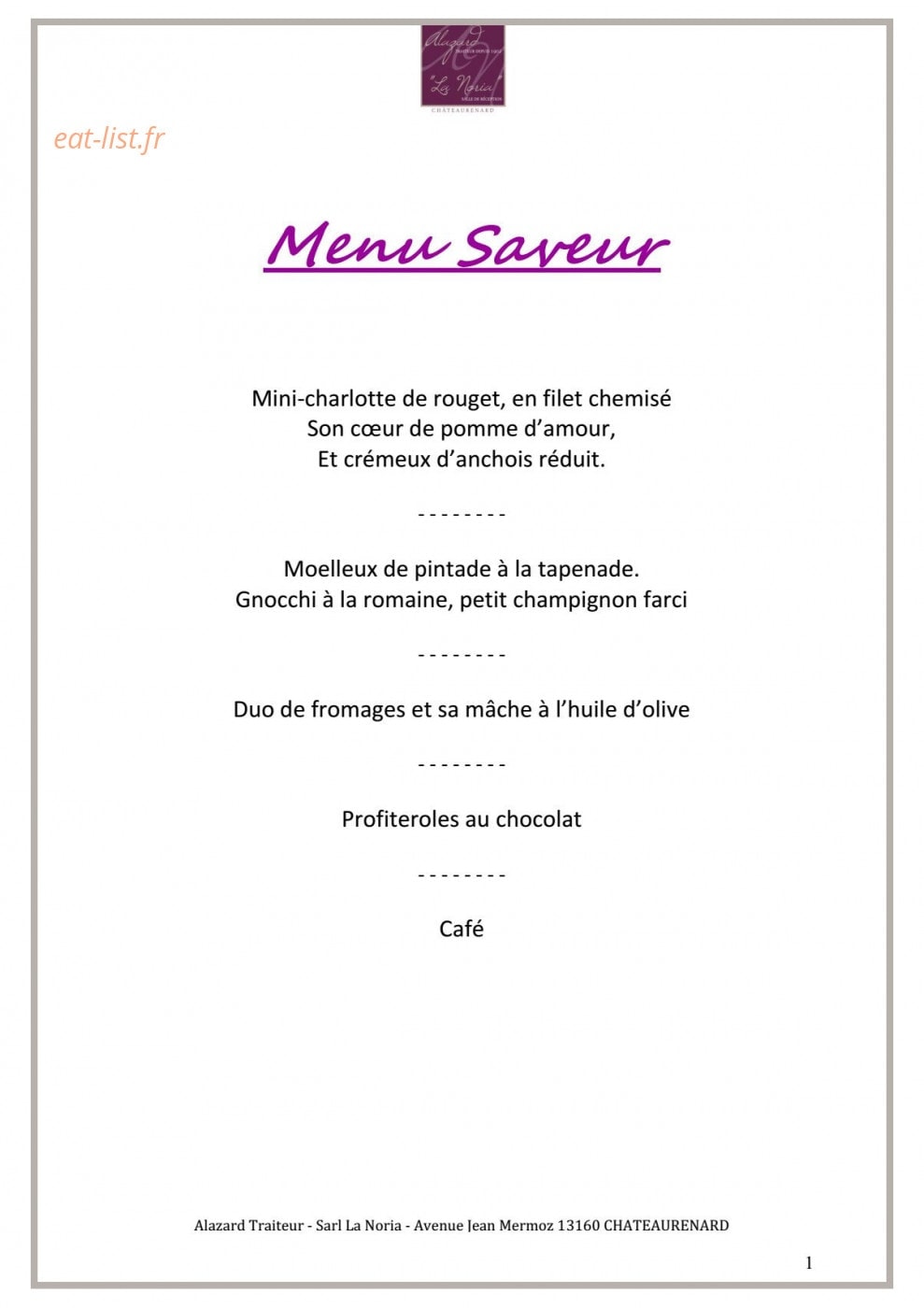 La noria — carte page 11