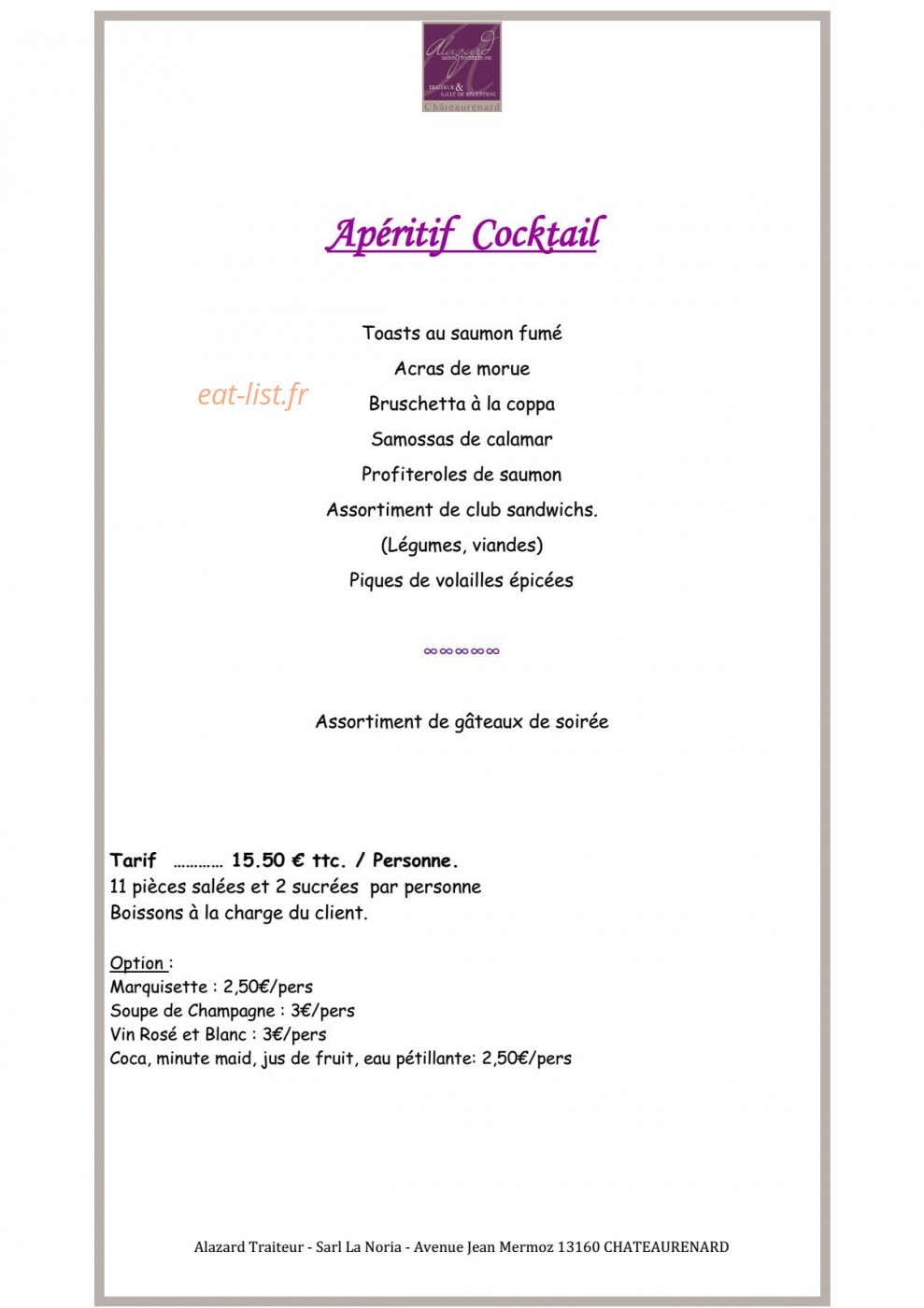 La noria — carte page 7