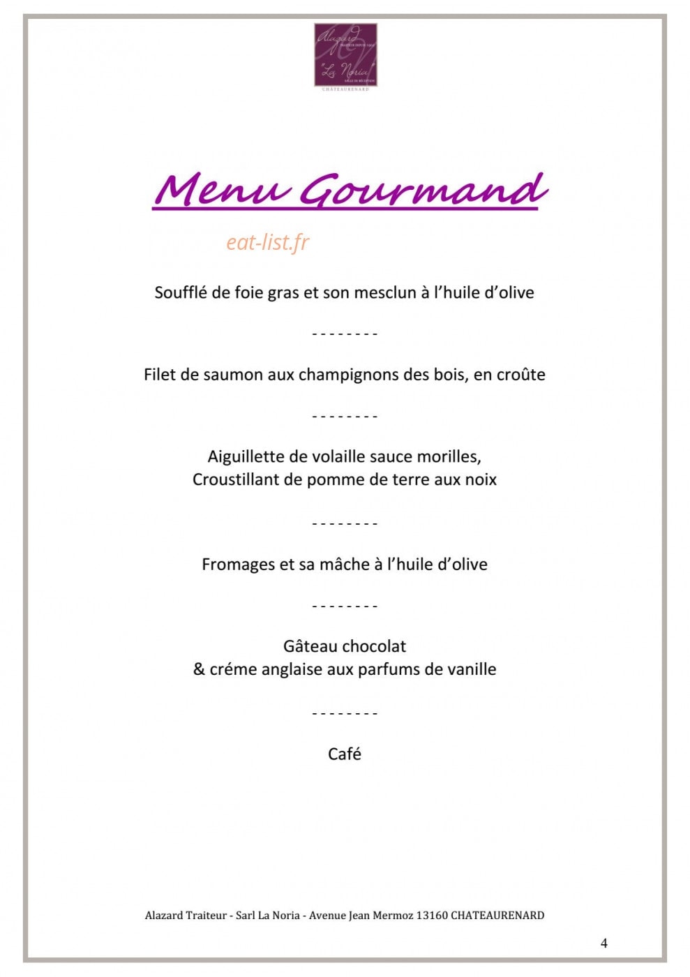 La noria — carte page 14