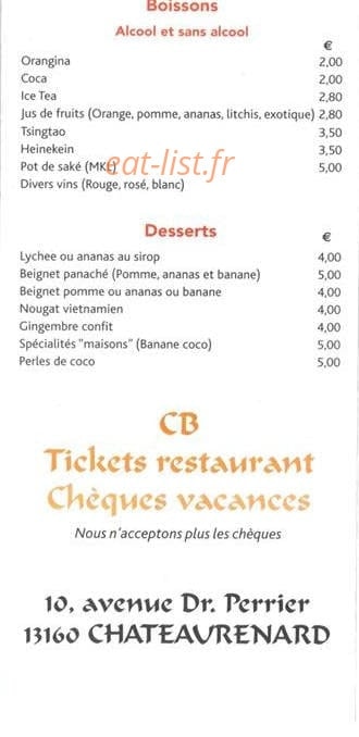 Le Palais d'Hanoï — carte page 6
