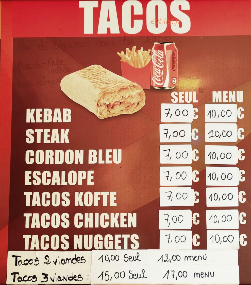 Mak Kebab — carte page 4