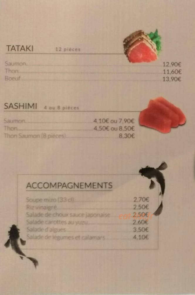Sushi Spot — carte page 3