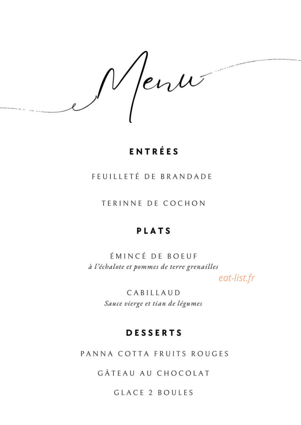 Twenty Beer & Food — carte page 1