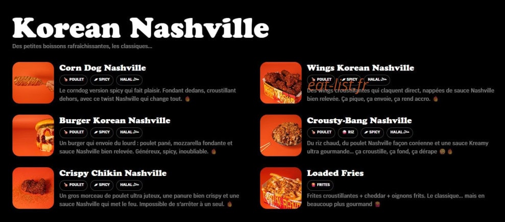 Chikin Bang — carte page 1