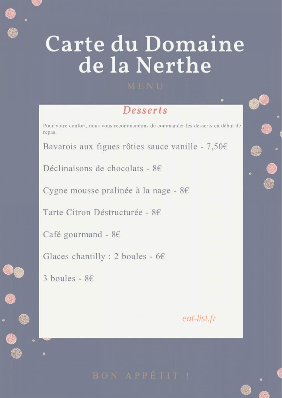 Domaine de la nerthe — carte page 6