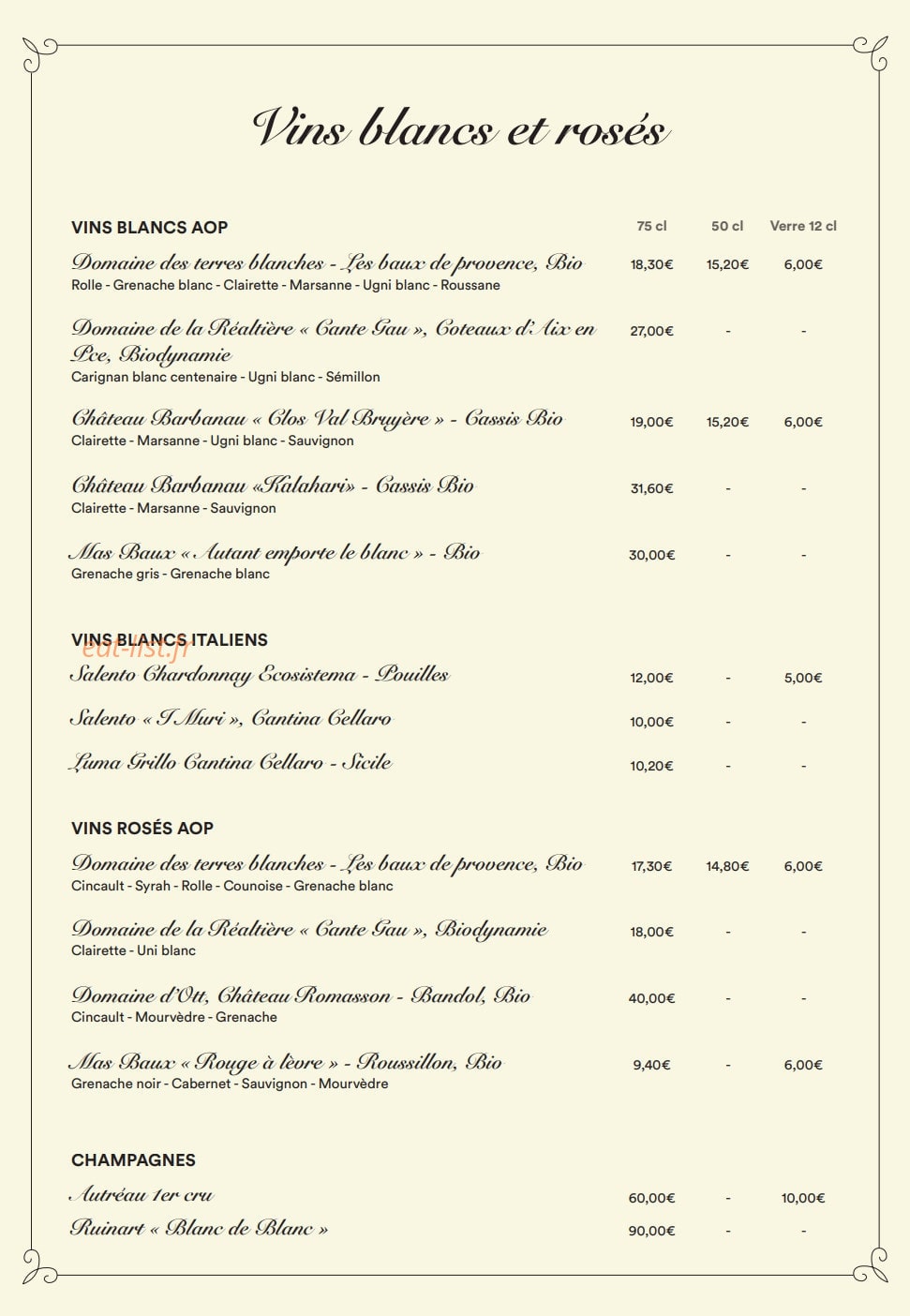 Basta Cosi — carte page 11