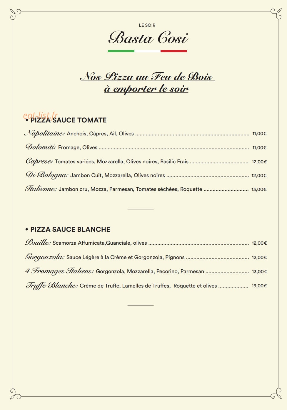 Basta Cosi — carte page 6