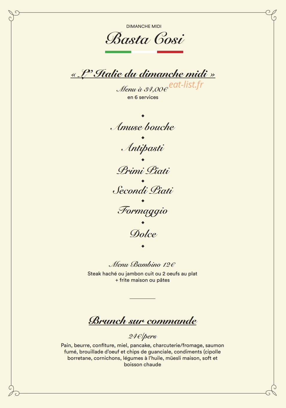 Basta Cosi — carte page 5