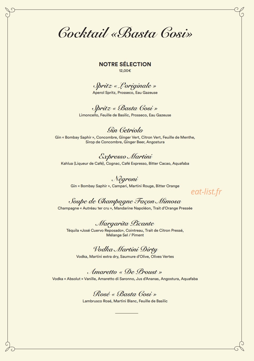 Basta Cosi — carte page 8