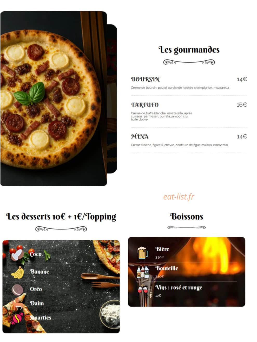La Piz’zé — carte page 4