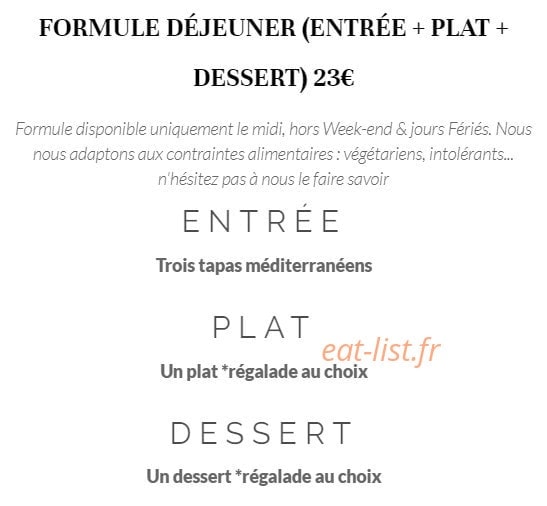 La quinta table provençale — carte page 6