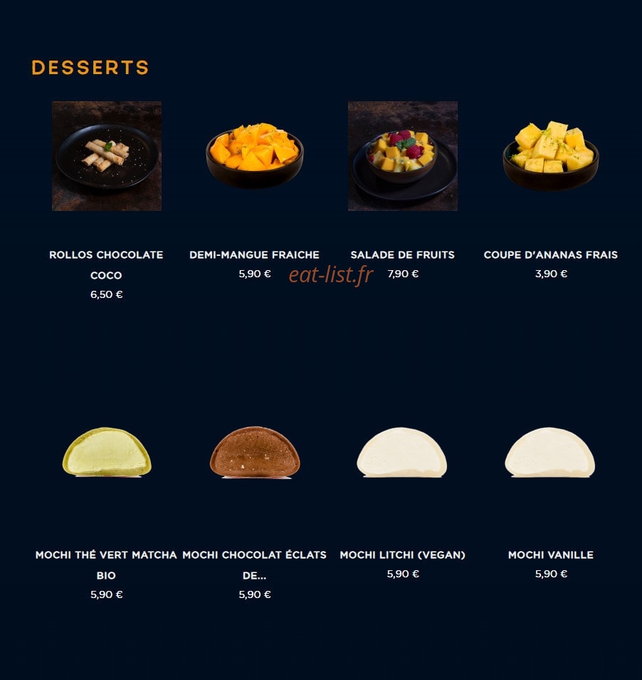 NKI sushi — carte page 13