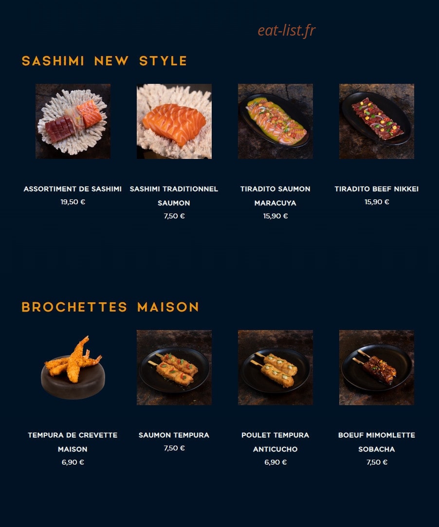 NKI sushi — carte page 11