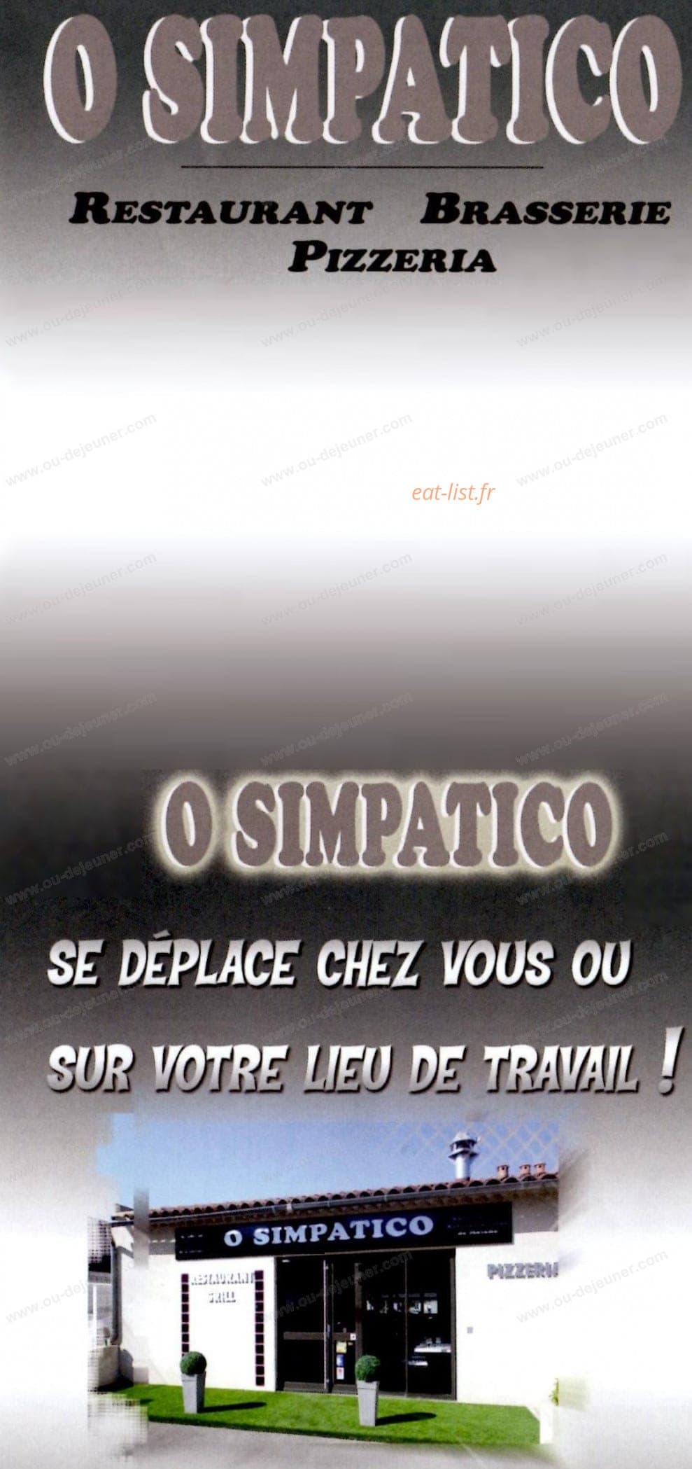 O Simpatico — carte page 1